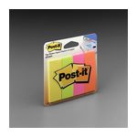 Post-it Page Markers 671-4AN 7/8 in x 2-7/8 in Asst Neon 50sht/pd, 4pd/pk