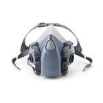 3M 7501 Half Facepiece Reusable Respirator 7501/37081(AAD) Respiratory Protection Small - Micro Parts &amp; Supplies, Inc.