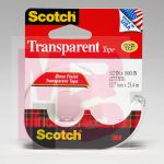 3M 174 Scotch Transparent Tape 1/2 in x 1000 in - Micro Parts &amp; Supplies, Inc.