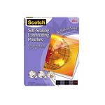 Scotch Laminating Sheets LS854-25G, Gloss Finish