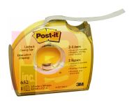 3M 652 Post-it Labeling Cover-Up Tape 1/3 in x 700 in - Micro Parts &amp; Supplies, Inc.