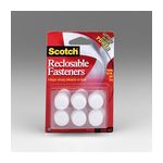 Scotch Reclosable Fasteners RF7170X, 24 each 3/4 in White Dots
