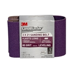 3M 9192 SandBlaster Sanding Belts 3 in x 21 in - Micro Parts &amp; Supplies, Inc.