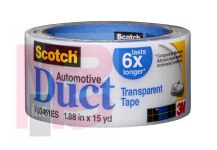 3M 03451ES Scotch Automotive Transparent Duct Tape 1.88 in x15 yd - Micro Parts &amp; Supplies, Inc.