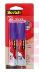 3M 6108-2N Scotch Purple Glue Stick .28 oz - Micro Parts &amp; Supplies, Inc.