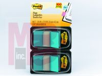 3M DEAL Post-it Flags 1 in x 1.719 in (2.54 cm x 4.31 cm) Bright Blue - Micro Parts &amp; Supplies, Inc.