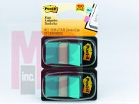 3M 680-BB2 Post-it Flags 1 in x 1.719 in (2.54 cm x 4.31 cm) Blue - Micro Parts &amp; Supplies, Inc.