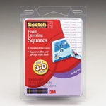 3M 008 Scotch Foam Layering Squares 3/8 in x 3/8 in x 1/8 in - Micro Parts &amp; Supplies, Inc.