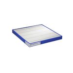 Filtrete Commercial HVAC Filter MERV A12 Mini-Pleat No Gasket, E363, 14 in x 25 in x 2 in, 5 per case