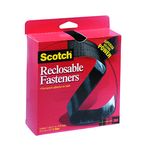 Scotch Reclosable Fasteners RF7761, Black 1 in x 180 in 1 set/pack