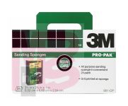 3M 901 Sanding Sponge3 3/4 in x 2 5/8 in x 1 in (9.52 cm x 6.66 cm x 2.54 cm) Medium/Coarse Grit - Micro Parts &amp; Supplies, Inc.