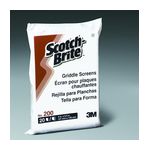 Scotch-Brite Griddle Screen 200CC, 4 in x 5.5 in, 20/pack, 10 packs/case
