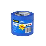 ScotchBlue Painters Tape for Multi-Surfaces 2090-1A-4X, 1 in x 60 yd, 4pk, 8pks/cs