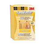 3M SandBlaster Dual Angle Sanding Sponge 9564, 4.5 in x 2.5 in x 1 in, 180 grit