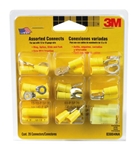 3M 3804 Yellow Assorted Connectors for 12 to 10 Gauge Wire - Micro Parts &amp; Supplies, Inc.