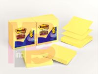 3M Post-it(R) Super Sticky Pop-up Notes R330-10SSCY, 3 in x 3 in Canary Yellow 90 sht/pad 10 pad/pk