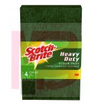 3M Scotch-Brite Heavy Duty Scour Pad 224-T  6 in x 3.8 in  12/4pk