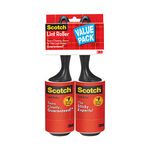 Scotch Lint Roller 836R-56TPP, 4 in x 29 ft