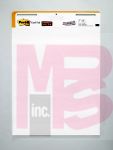 3M Post-it(R) Easel Pad 559 STB, 25 in x 30 in White 2 pds/cs
