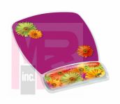 3M MW308DS Gel Mousepad Wristrest Compact Size Clear Gel Daisy Design 6.8 in x 8.6 in x 0.75 in - Micro Parts &amp; Supplies, Inc.