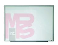 3M Porcelain Dry Erase Board DEP9648A, 96 in x 48 in x 1 in Magnetic
