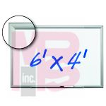 3M Porcelain Dry Erase Board DEP3624A, 36 in x 24 in x 1 in, 5ea/cs