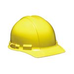 3M XLR8 High-Heat Ratchet Suspension Yellow Hard Hat, Head Protection 40601-00000 10 ea/cs
