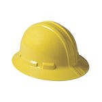 3M XLR8 Pinlock Suspension Full Brim Yellow Hard Hat, Head Protection 46137-00000 10 ea/cs