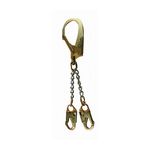 3M 3710-S Rebar Positioning Chain Assembly with Snap Hooks and Swivel Rebar Hook   13 link - Micro Parts &amp; Supplies, Inc.