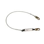 3M 3612 SafeAbsorb Energy Absorbing Cable Lanyard with Snap Hooks   6 ft. - Micro Parts &amp; Supplies, Inc.