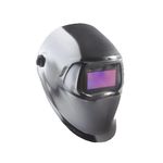 3M Speedglas Chrome Welding Helmet 100, Welding Safety 07-0012-31CH/37235(AAD), with 3M Speedglas Auto-Darkening Filter 100V, Shades 8-12 1 EA/Case