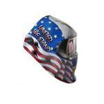 3M Speedglas American Pride Welding Helmet 100 with Auto-Darkening Filter 100V, Welding Safety 07-0012-31AP/37238(AAD) 1/cs