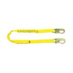 3M 209711 SafeLight Low Profile (Tubular) Energy Absorbing Lanyard with Snap Hooks   4 ft. - Micro Parts &amp; Supplies, Inc.