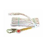 3M 0221-150 Vertical Rope Lifeline with Double Locking Snap Hook  150 ft. - Micro Parts &amp; Supplies, Inc.
