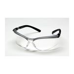 3M 11380-00000-20 BX(TM) Protective Eyewear, Clear Anti-Fog Lens, Silver/Black Frame - Micro Parts &amp; Supplies, Inc.