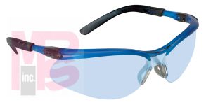 3M 11523-00000-20 BX(TM) Protective Eyewear, Light Blue Anti-Fog Lens, Ocean Blue Frame - Micro Parts &amp; Supplies, Inc.