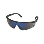 3M Virtua Protective Eyewear V8, 11705-00000-20, Black Frame,Blue Mirror Lens 20 EA/Case - Disc. 1/1/09 - Available While Supplies Last - Substitute other Virtua Series products
