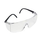 3M Seepro Protective Eyewear, 15902-00000-100 Clear Lens, Black Temple 100 ea/case