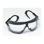 3M 16408-00000-10 Fectoggles(TM) Safety Goggles, Clear Lens, Black Temple, Medium - Micro Parts &amp; Supplies, Inc.