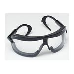 3M 16420-00000-10 Fectoggles(TM) Safety Goggles, Clear Lens, Black Temple, Large - Micro Parts &amp; Supplies, Inc.
