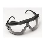 3M 16616-00000-10 GoggleGear(TM) Safety Goggles, Clear Lens, Black Frame, Large - Micro Parts &amp; Supplies, Inc.