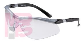 3M 11457-00000-20 BX(TM) Dual Reader Protective Eyewear, Clear Anti-Fog Lens, Silv/Blk Frame, - Micro Parts &amp; Supplies, Inc.