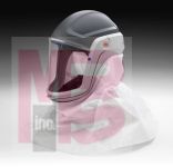 3M M-405 Versaflo(TM) Respiratory Helmet Assembly with Standard Visor and Shroud - Micro Parts &amp; Supplies, Inc.