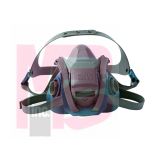3M Rugged Comfort Quick Latch Half Facepiece Reusable Respirator 6502QL / 49490 Medium, 10/CS