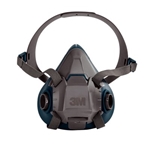 3M Rugged Comfort Half Facepiece Reusable Respirator 6503 / 49491 Large, 10/CS