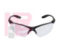 3M Virtua Protective Eyewear V6X V6X01HC Clear Hard Coat Lens Black Frame  20 ea/case