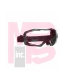 3M GoggleGear 6000 Series  GG6001SGAF-BLK  Black Shroud  Scotchgard™ Anti-Fog Coating  Clear AF-AS Lens  10ea/cs