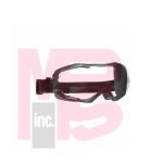 3M GoggleGear 6000 Series  GG6001AF-GRY  Gray Shroud  Clear Anti-Fog/Anti-Scratch Lens  10ea/cs