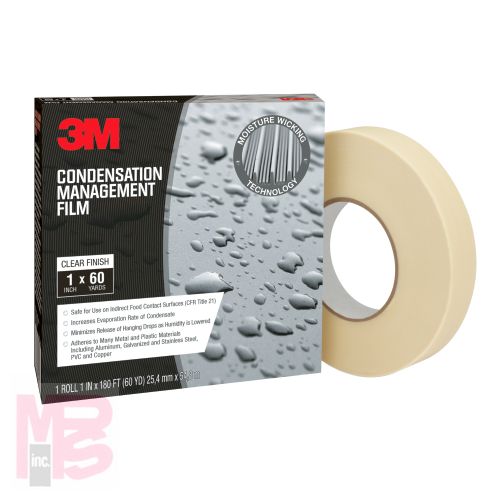 3M Condensation Management Film CMFi Clear  1 in x 60 yd  16 per case