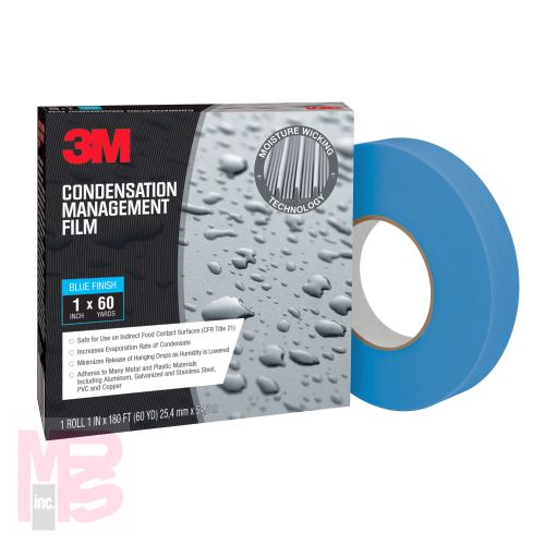 3M Condensation Management Film CMFi Blue  1 in x 60 yd  16 per case